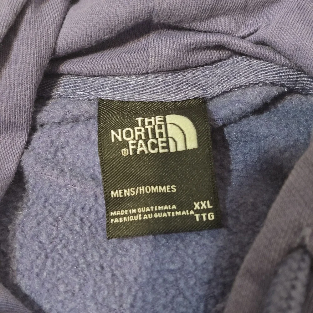 The North Face Men's Half Dome Logo Hoodie Purple Size XXL - Picture 3 of 5